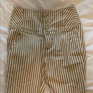 Free People pinstripe skinny pant